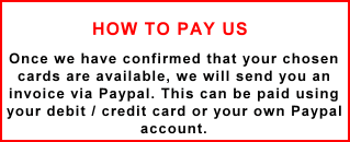I accept payment through PayPal!, the #1 online payment service!